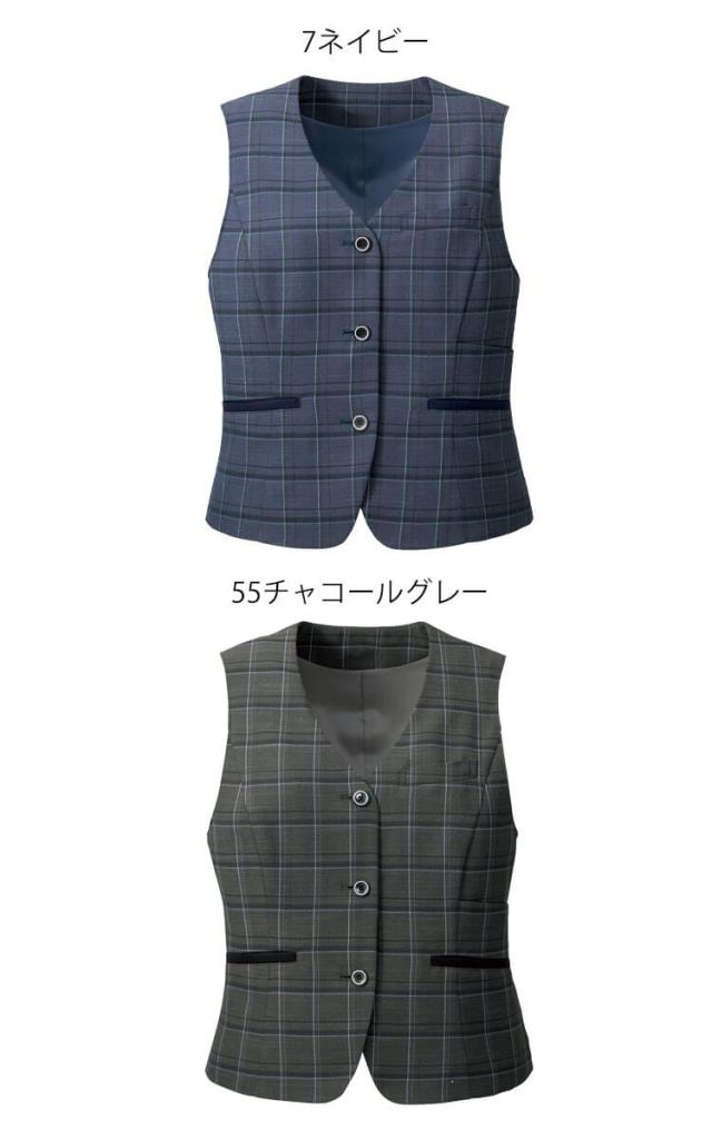事務服 制服 オフィス FOLK フォーク nuovo ヌーヴォ ベスト FV36422 サイズ19号・21号・23号 事務服 制服 オフィス FOLK フォーク nuovo ヌーヴォ ベスト FV36422