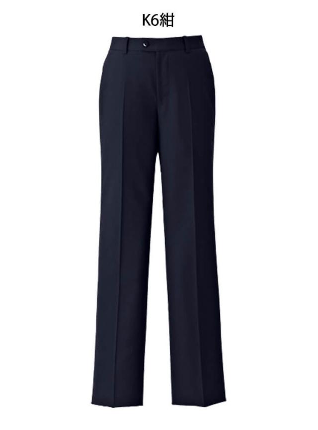 オフィス 事務服 制服 受付 SERVO サーヴォ GROW (グロウ) パンツ GPAL-1352 シャンブレーストライプ オフィス 事務服 制服 受付 SERVO サーヴォ GROW (グロウ) パンツ GPAL