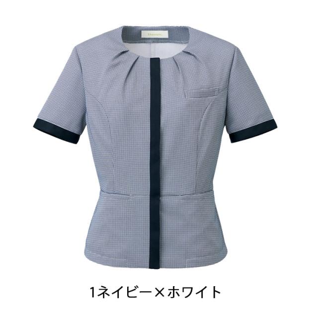 事務服 制服 セレクトステージ 神馬本店 サマージャケット(オーバーブラウス) SN50L_1