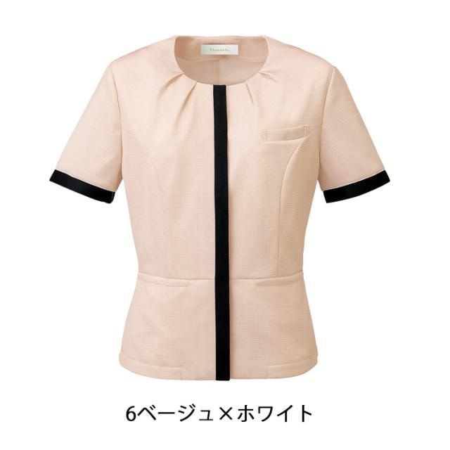 事務服 制服 セレクトステージ 神馬本店 サマージャケット(オーバーブラウス) SN50L_2