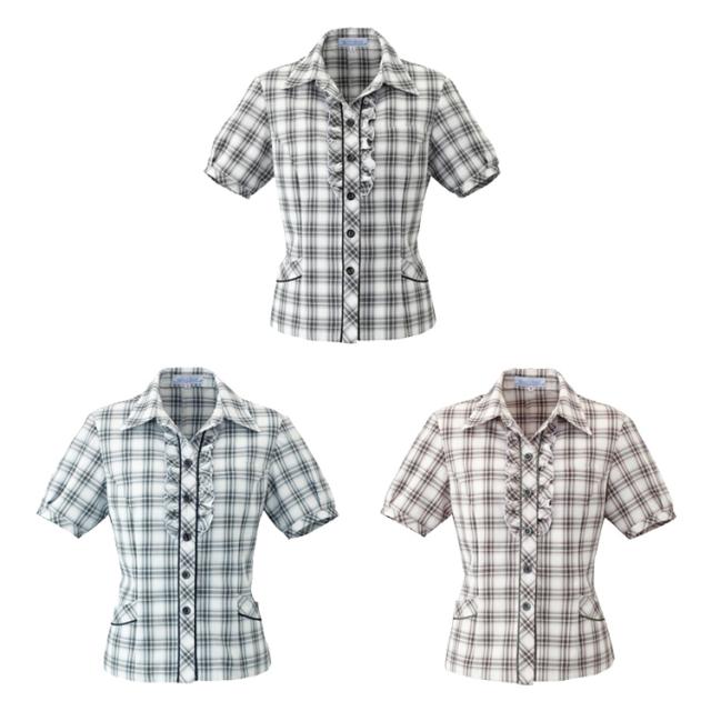 事務服 制服 セレクトステージ(神馬本店)オーバーブラウス SS672L