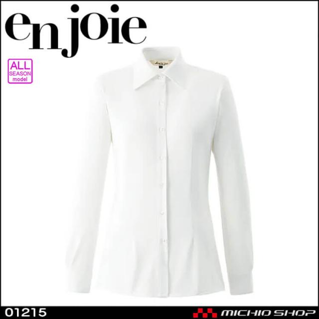 en joie アンジョア 長袖ブラウス 01215 6,587円