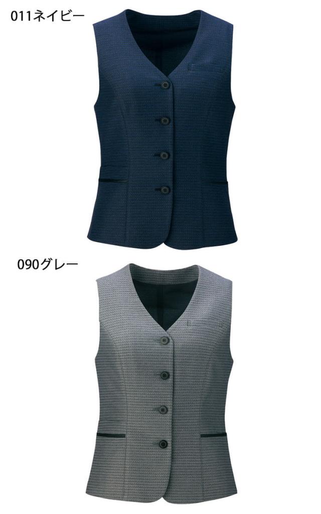 事務服 制服 オフィス ユニフォーム aitoz pieds ピエ ベスト 41011 サイズ17号・19号_1