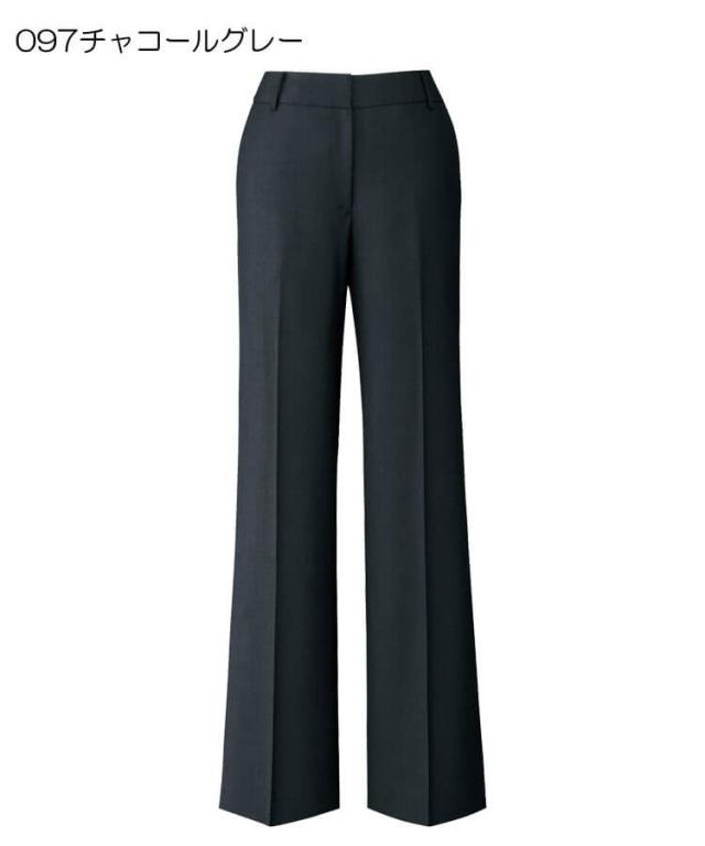 事務服 制服 オフィス ユニフォーム aitoz pieds ピエ セミワイドパンツ HCP9550 5号〜15号サイズ