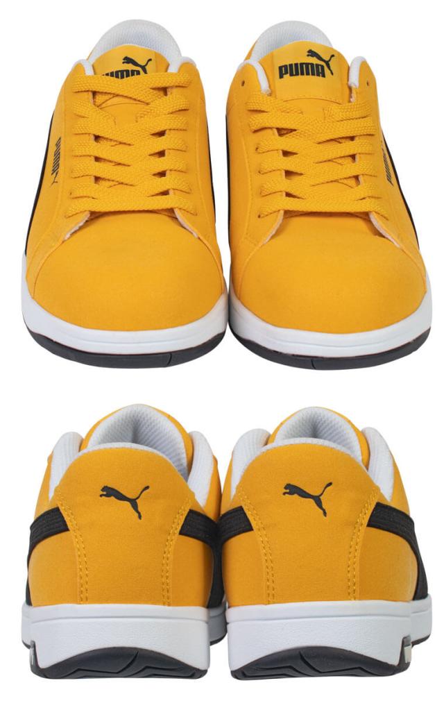 安全靴 PUMA プーマ ICONIC LOW 64.200.0 64.201.0 本革 スエード セーフティシューズ