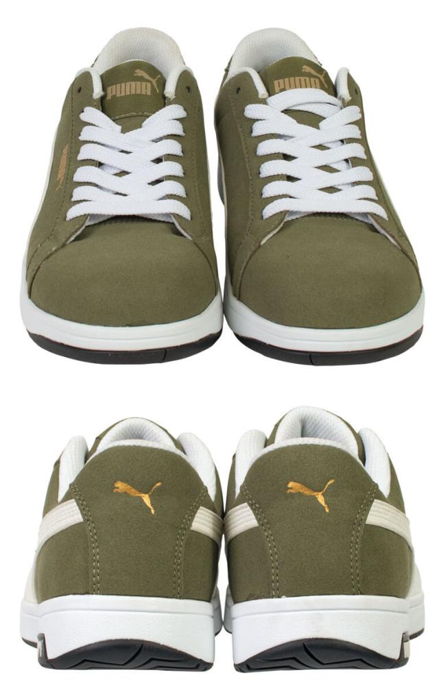 安全靴 PUMA プーマ ICONIC LOW 64.200.0 64.201.0 本革 スエード セーフティシューズ
