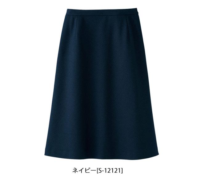 [TioTio素材]事務服 制服 セロリー selery Aラインスカート S-12121 エアフォートストライプ_1