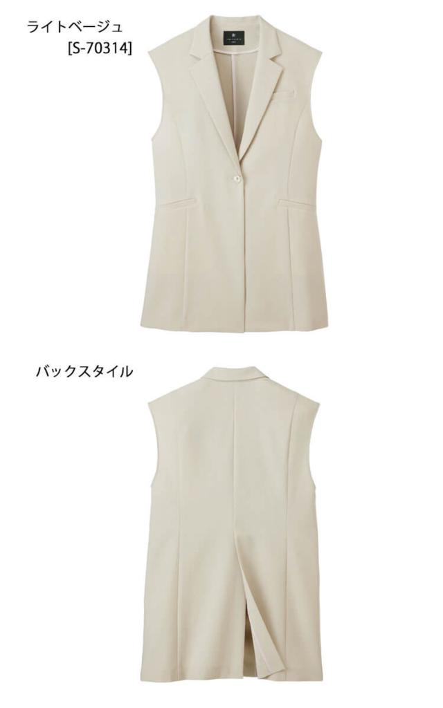 [TioTio素材]事務服 制服 オフィス セロリー selery ベスト S-70310 S-70314 S-70315 ジェーンパッカー janepacker_2