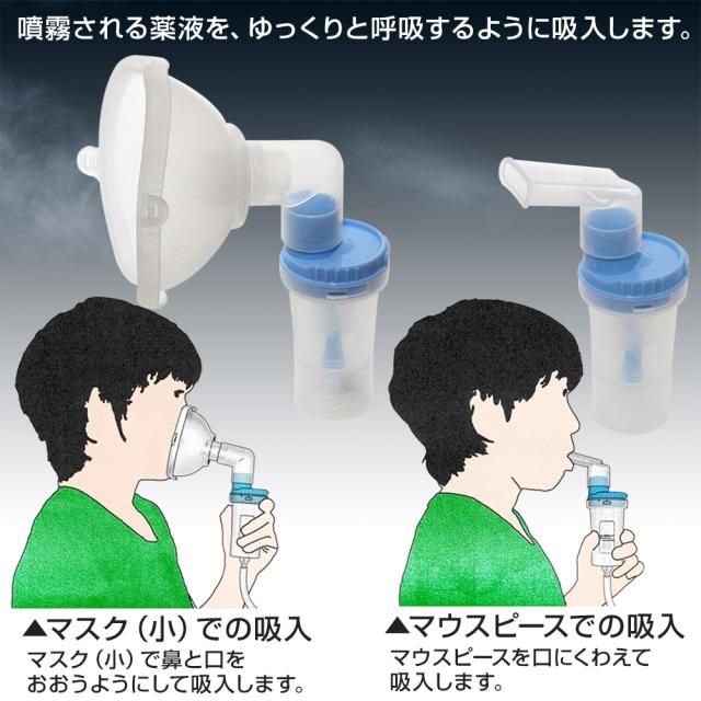 新鋭工業 コンプレッサー式（ジェット式）ネブライザーミリコンCube