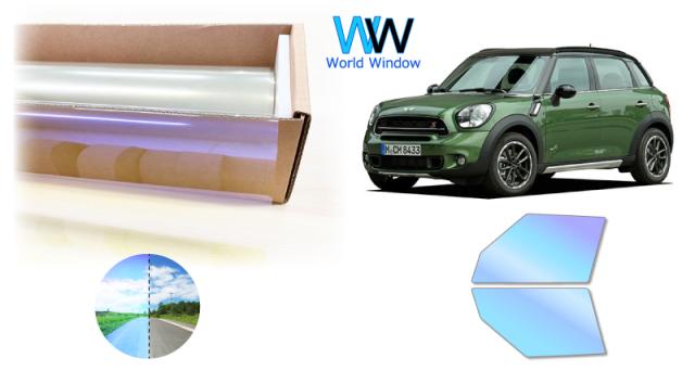 遮熱機能付 オーロラフィルム(発色タイプ) 透過率81％ MINI (ミニ) クロスオーバー R60 (R60 ZA16/ZB16/XD16/XD20F/XD20A/ZC16/ZC16A/ZB20/XDJCW) カット済みカーフィルム フロントドアセット オーロラタイプ ゴーストタイプ ホログラフィック カメレオンフィルムの通販は 7,216円