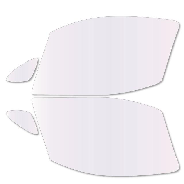 断熱機能付 オーロラフィルム(サイレントタイプ) 透過率85％ ニッサン バネット VM20/M20 カット済みカーフィルム フロントドアセット_1