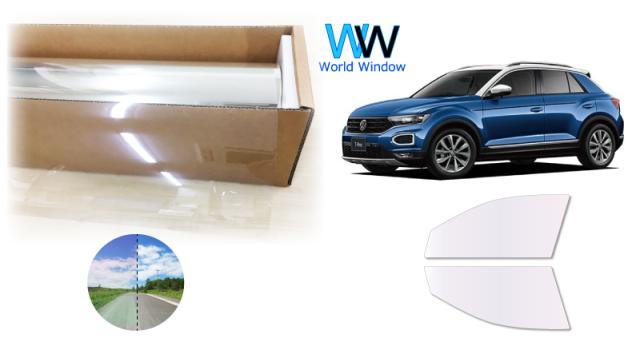 断熱機能付 オーロラフィルム(サイレントタイプ) 透過率85％ フォルクス・ワーゲン T-ROC(T-ロック) (A1DFF/A1DPC) カット済みカーフィルム フロントドアセットの通販は 7,656円