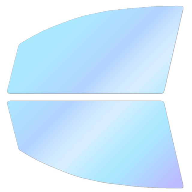 オーロラフィルム (ピュアゴースト88) 遮熱フィルム 透過率88％ トヨタ パッソ (KGC30/KGC35/NGC30) カット済みカーフィルム フロントドアセット オーロラタイプ ゴーストタイプ ホログラフィック カメレオンフィルムの通販は