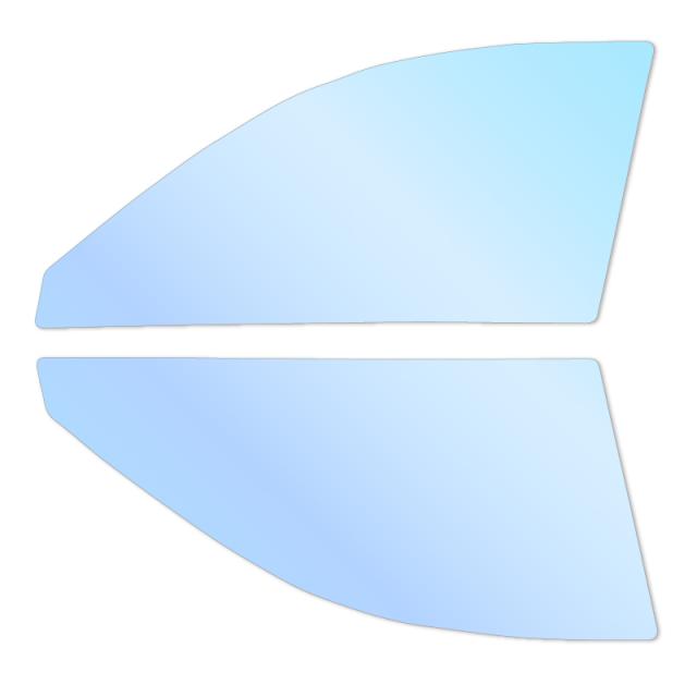 オーロラフィルム (ピュアゴースト88) 遮熱フィルム 透過率88％ トヨタ カローラフィールダー (E160系 NZE161G/NZE164G/ZRE162G/NKE165G/NRE161G) カット済みカーフィルム フロントドアセット オーロラタイプ ゴーストタイプ ホログラフィック カメレオンフィルムの通販は