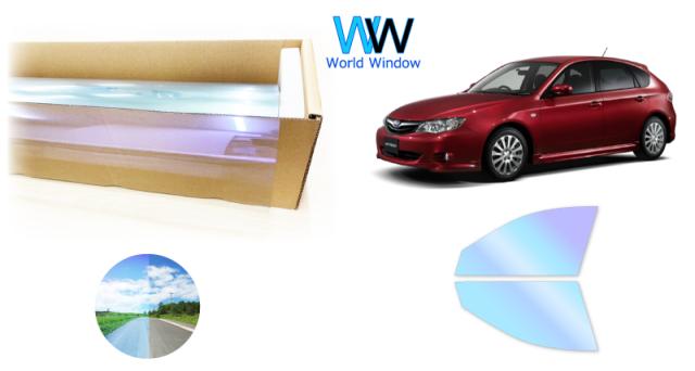 オーロラフィルム (ピュアゴースト88) 遮熱フィルム 透過率88％ スバル インプレッサ (GH2/GH3/GH6/GH7/GH8) カット済みカーフィルム フロントドアセット オーロラタイプ ゴーストタイプ ホログラフィック カメレオンフィルムの通販は 11,680円