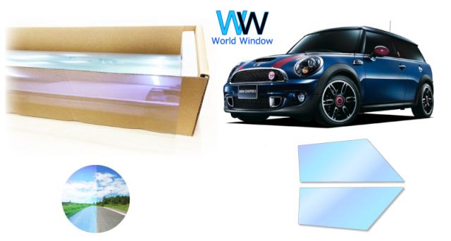 オーロラフィルム (ピュアゴースト88) 遮熱フィルム 透過率88％ MINI (ミニ) クラブマン R55 (R55 ML16/MM16/MMJCW/ZG16/ZF16/MHJCW) カット済みカーフィルム フロントドアセット オーロラタイプ ゴーストタイプ ホログラフィック カメレオンフィルムの通販は 11,520円