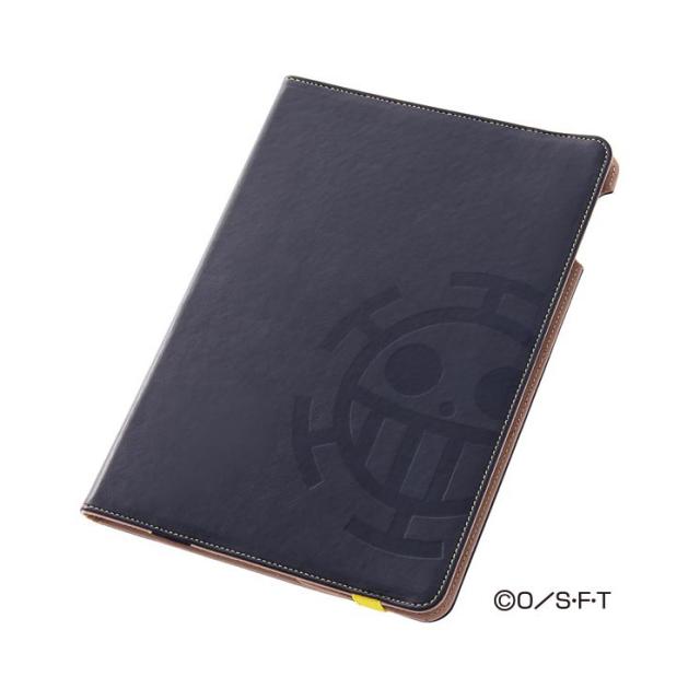 ワンピース Ipad Air 手帳型ケース トラファルガーロー海賊旗 海賊旗 型押し フラップタイプ レザー レイ アウト Rt Opa5a Tlの通販はau Wowma すまほグッズのtmc