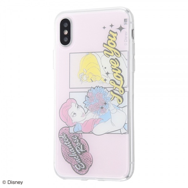 ディズニー Iphonexs Iphonex ハイブリッドケース 美女と野獣 Love You 耐衝撃 カバー キャラ グッズ イングレム Ij Dp8tp Bl023の通販はau Pay マーケット すまほグッズのtmc