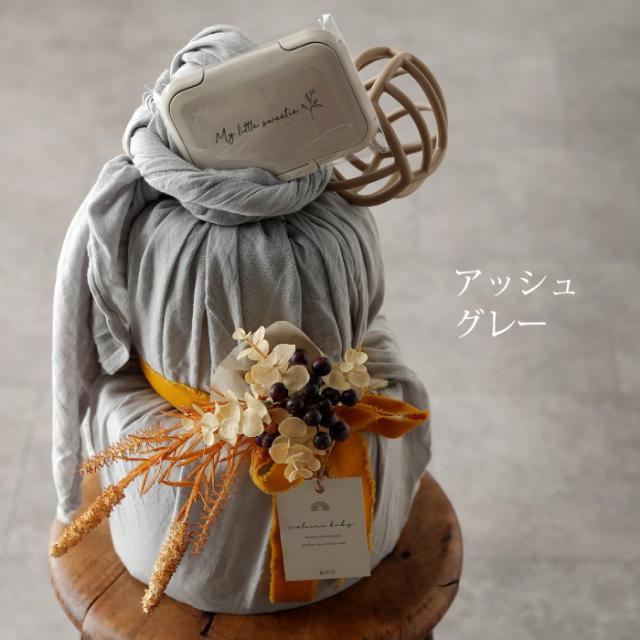 出産祝い おむつケーキ 女の子 男の子 ファーストトイ 花 ベビーシャワー おしゃれ シリコンボール ベビー用品 プレゼント ベビーギフト ママギフト_3
