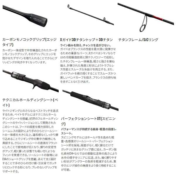 オシアジガーLJ B62-1 fs フルソリッド - ロッド