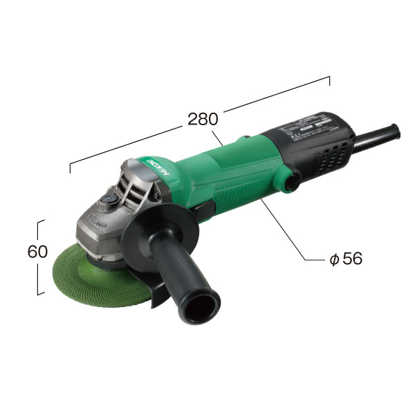 HiKOKI-ハイコーキ(旧:日立工機)電気ディスクグラインダG10SH6(SSS)【日本全国送料無料】【代引き発送不可】【ポイント消化にどうぞ】オフィスに工場に職人さんにDIY女子に