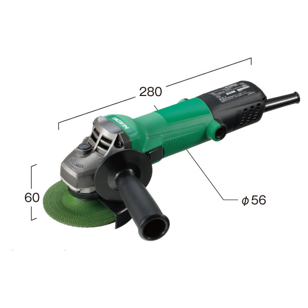 HiKOKI-ハイコーキ(旧:日立工機)電気ディスクグラインダG10SL6(SSS)【日本全国送料無料】【代引き発送不可】【ポイント消化にどうぞ】オフィスに工場に職人さんにDIY女子に