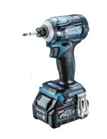 【※送料無料】マキタ makita 充電式インパクトドライバ 40V バッテリ搭載【TD001GRDX】バッテリBL4025×2本・充電器DC40RA・ケース付[実