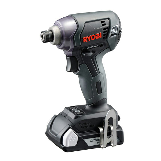 [新品税込] RYOBI/リョービ(京セラ) インパクトドライバ BID-1807L1 電池パック(18V、1【日本全国送料無料】【代引き発送不可】【ポイント消化にどうぞ】】 リョービ(京セラ)オフィスに工場に職人さんにDIY女子に