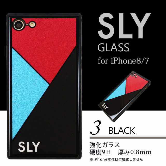 Iphone Se 第2世代 4 7インチ Iphone8 Iphone7 兼用 ケース ブランド Sly スライ 背面ガラスケース ラメ 薄型 かわいい おしゃれ スマの通販はau Pay マーケット M Fａｃｔｏｒｙ