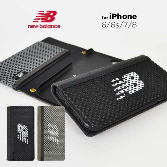 Iphone ケース Iphonese2 New Balance ニューバランス メッシュ手帳ケース Iphonese 第2世代 Iphone8 Iphone7 Iphone6s Iphone6 Iphoneケの通販はau Pay マーケット M Fａｃｔｏｒｙ