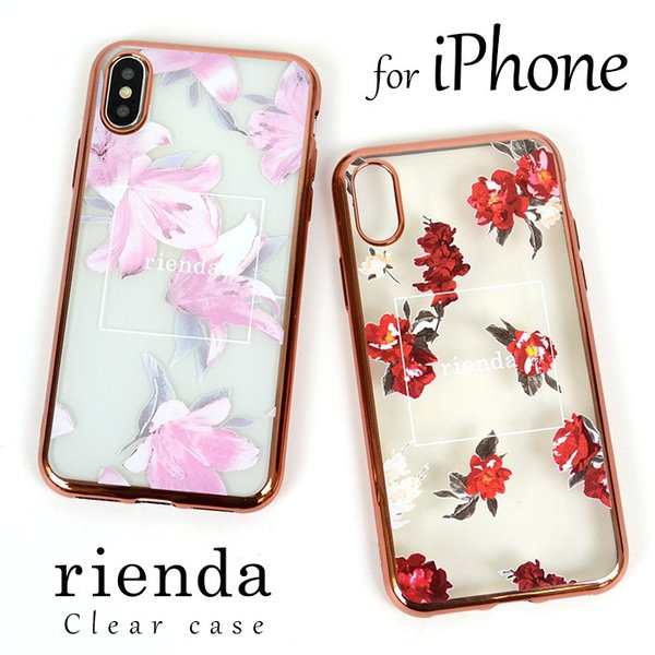 Iphone ケース スマホケース 送料無料 Rienda リエンダ 花柄クリアソフトケース Iphone11 Iphone11pro Iphonex Iphonexs Iphonexr Iphoneの通販はau Pay マーケット M Fａｃｔｏｒｙ