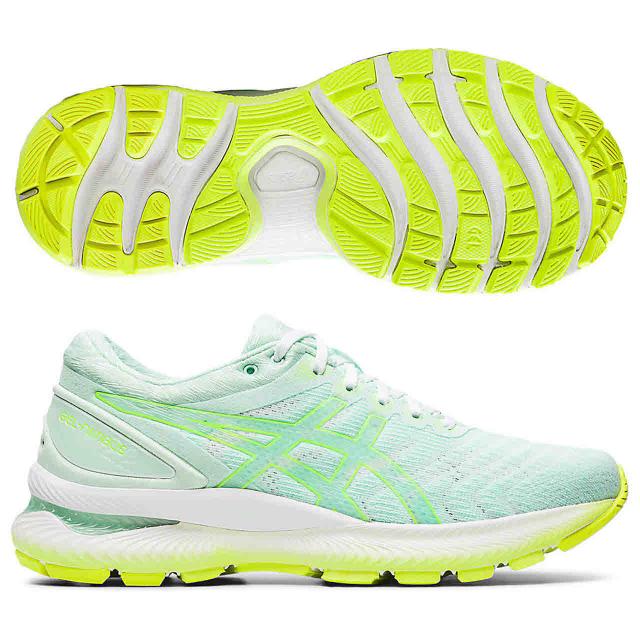 アシックス レディース Gel Nimbus 22 ゲルニンバス22ミントティント セフティーイエロー Asics 1012a663 300の通販はau Pay マーケット Sportsman Jp Wowma 店