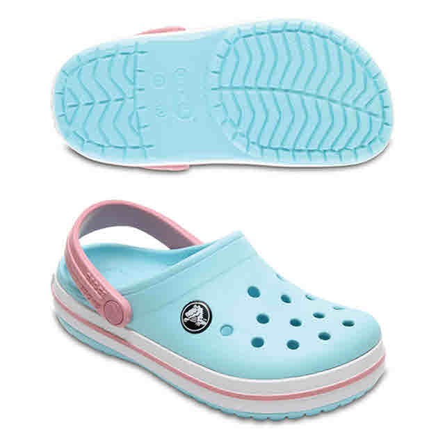 crocs ice blue