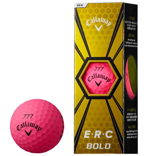 キャロウェイ ゴルフ ボール E R C ボールド ピンク 19 3個入り Callaway の通販はau Pay マーケット Sportsman Jp Wowma 店