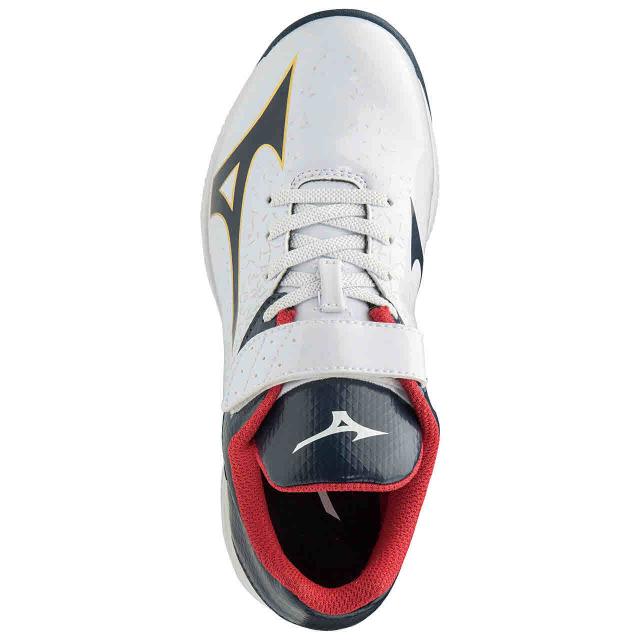 ミズノ ジュニア セレクトナイントレーナー2 Cr ホワイト ネイビー ゴールド Mizuno 11gtの通販はau Pay マーケット Sportsman Jp Wowma 店