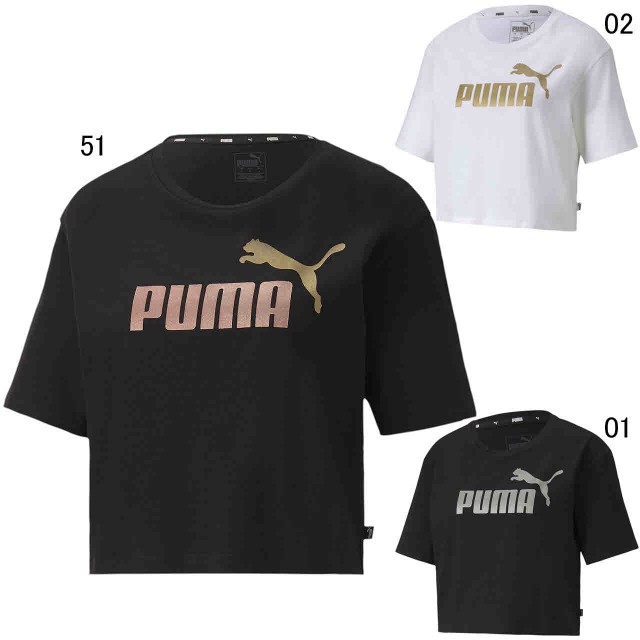 プーマ ｔシャツ レディース レディース Ess クロップドtシャツ Puma 5878の通販はau Pay マーケット Sportsman Jp Wowma 店