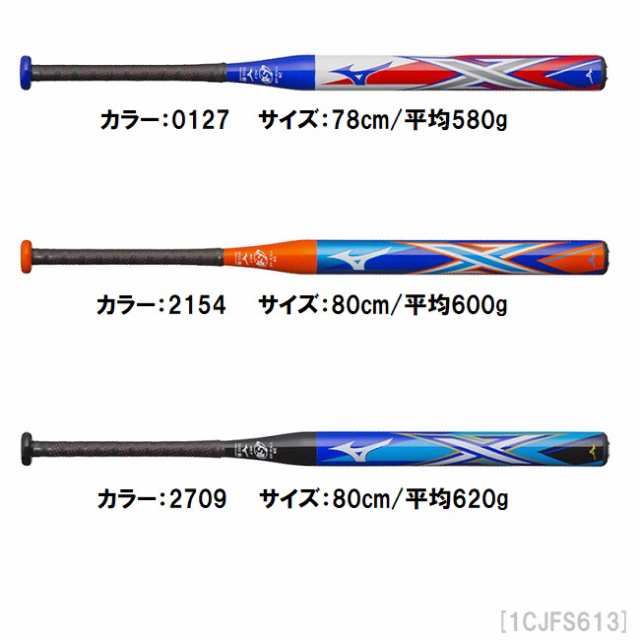 送料無料 Mizuno ミズノ ソフトボール用バット エックス Frp製 2号ボール用 1cjfs613の通販はau Pay マーケット メジャースポーツ