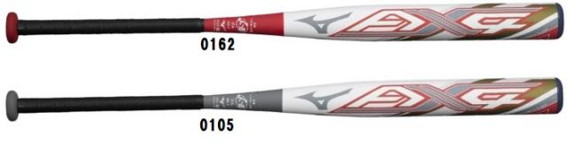 送料無料 ミズノプロ ソフトボール バット 3号 ゴムボール用 AX4 1CJFS32284