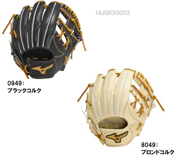 ミズノプロClassic送料無料  軟式用内野手用1：サイズ9　1AJGR30003