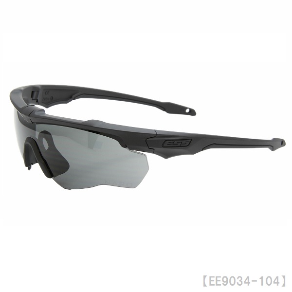 送料無料 ESS サングラス CROSSBLADE NARO CERAKOTE マットブラックフレーム スモークグレーレンズ アウトドア 日本限定 小物 EE9034-104