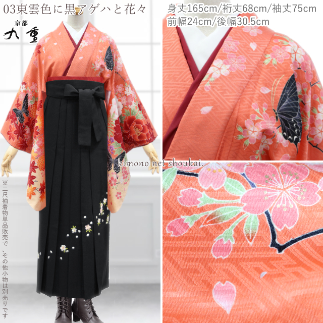 振り袖(19)紅型 長襦袢、袋帯、小物セット