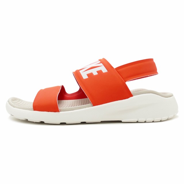 red nike tanjun sandals