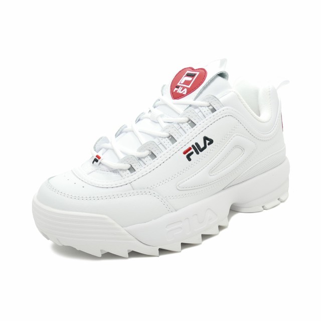 スニーカー フィラ Fila ディスラプター2ハート ホワイト ブラック フィラレッド F0500 0113 レディース ウィメンズ シューズ 靴 spの通販はau Pay マーケット Pistacchio