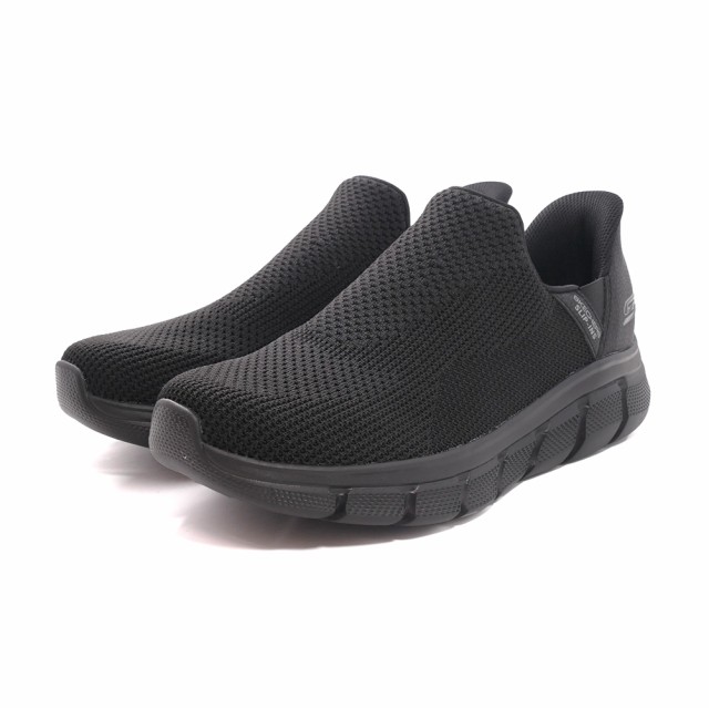 スニーカー スケッチャーズ SKECHERS BOBSBフレックスレジリエントエッジ ブラック 黒 118306Ｗ-BBK メンズ シューズ 靴 24