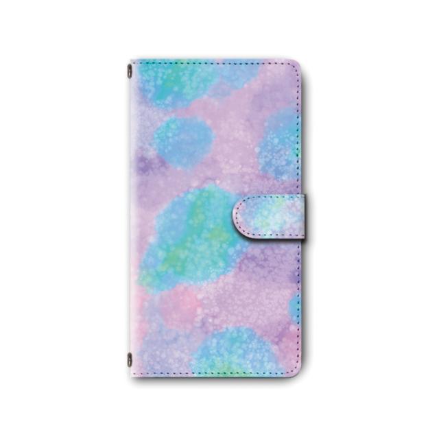 スマホケース 手帳型 Iphone 12 12pro アイフォン12 対応 送料無料 ファンシー ゆめかわいい 病みかわいい 水彩風 ピンク パープル の通販はau Pay マーケット プリスマ スマホケース専門店