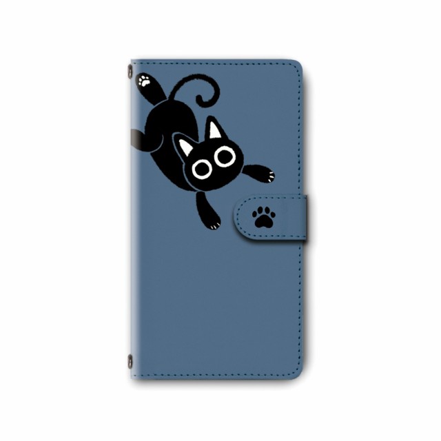 スマホ ケース カバー 手帳型 Iphone Ipod Iphone11 Iphonese アイフォン 送料無料 猫 ねこ 黒猫 キャラクター 肉球 足跡 全種類 Dc の通販はau Pay マーケット プリスマ スマホケース専門店