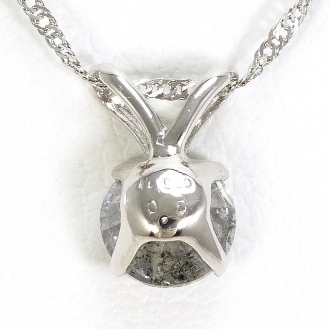 ネックレス PT900/プラチナ PT850/プラチナ ダイヤ 0.5ct 総重量約1.1g 約40cm 中古ジュエリー_2