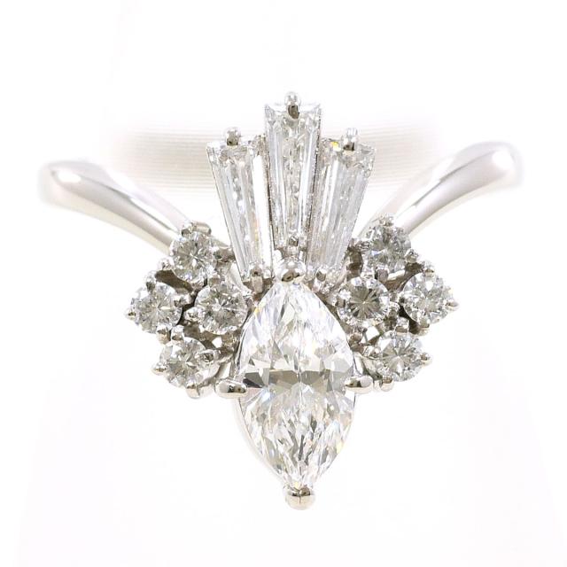 鑑定済み！【Pt900】刻印 プラチナリング 鑑定済み！【Pt900】刻印