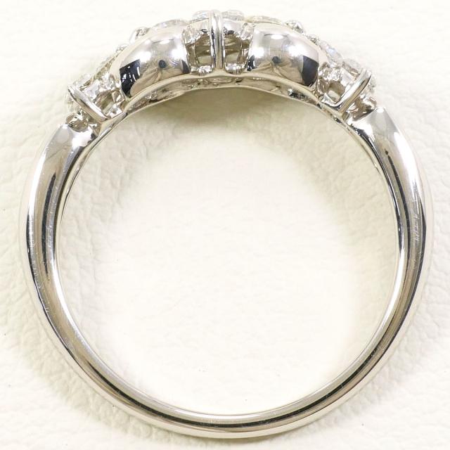PT900 プラチナ リング・指輪 11号 ダイヤ 0.50ct 総重量約4.7g 中古ジュエリー