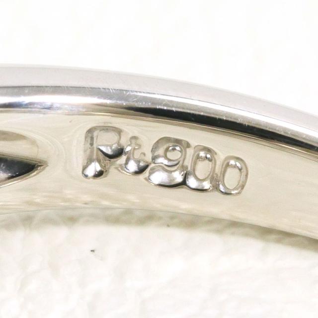 PT900 プラチナ リング・指輪 11号 ダイヤ 0.50ct 総重量約4.7g 中古ジュエリー